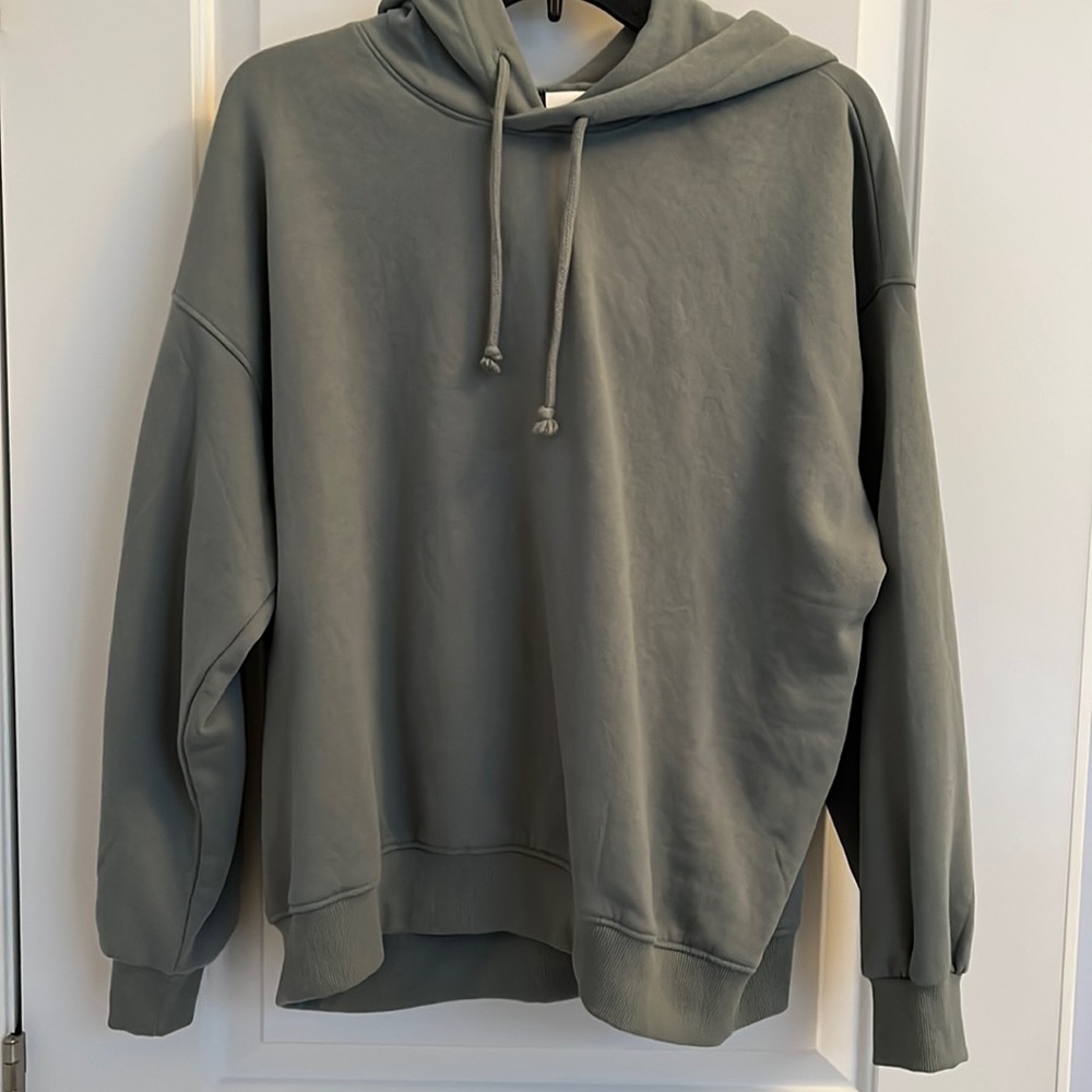 Olive Color Hoodie, H&M, women’s size medium